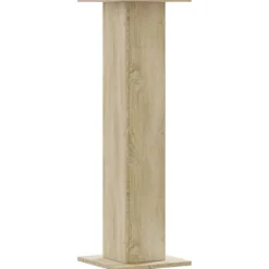 vidaXL plantestativer 2 stk. 30x30x95 cm konstrueret træ sonoma-eg