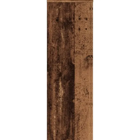 vidaXL plantestativer 2 stk. 33x33x100 cm konstrueret træ antikt træ