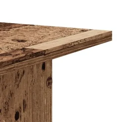 vidaXL plantestativer 2 stk. 30x30x60 cm konstrueret træ antikt træ