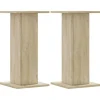 vidaXL plantestativer 2 stk. 30x30x60 cm konstrueret træ sonoma-eg