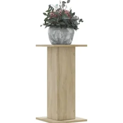 vidaXL plantestativer 2 stk. 30x30x60 cm konstrueret træ sonoma-eg