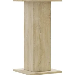 vidaXL plantestativer 2 stk. 30x30x60 cm konstrueret træ sonoma-eg
