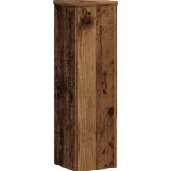 vidaXL plantestativer 2 stk. 17x17x60 cm konstrueret træ antikt træ