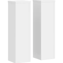 vidaXL Plantestativer 2 stk. 17x17x60 cm konstrueret træ hid