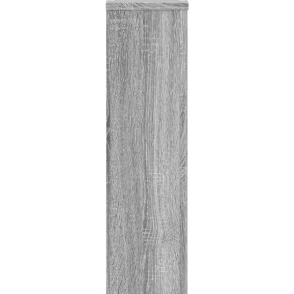 vidaXL plantestativer 2 stk. 17x17x60 cm konstrueret træ grå sonoma-eg