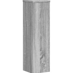 vidaXL plantestativer 2 stk. 17x17x60 cm konstrueret træ grå sonoma-eg