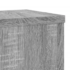 vidaXL plantestativer 2 stk. 17x17x60 cm konstrueret træ grå sonoma-eg