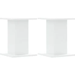 vidaXL plantestativer 2 stk. 30x30x40 cm konstrueret træ hvid