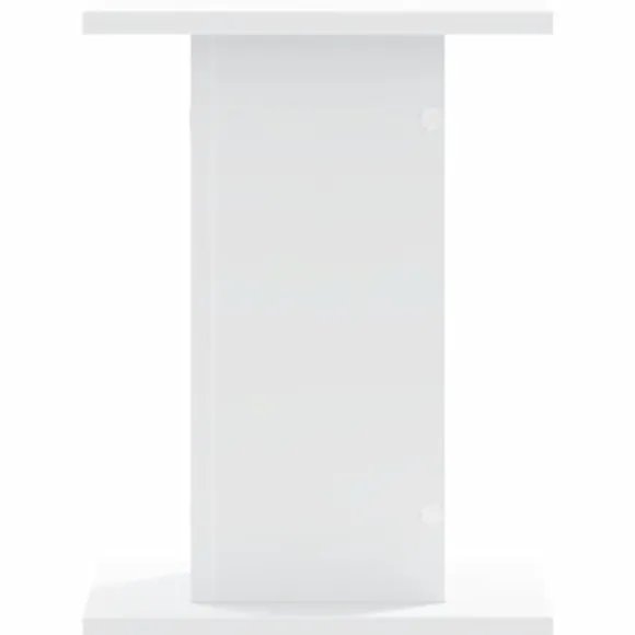 vidaXL plantestativer 2 stk. 30x30x40 cm konstrueret træ hvid