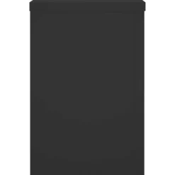 vidaXL plantestativer 2 stk. 20x20x30 cm konstrueret træ sort