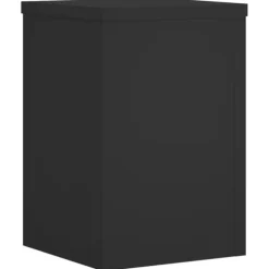 vidaXL plantestativer 2 stk. 20x20x30 cm konstrueret træ sort