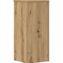 vidaXL plantestativer 2 stk. 30x30x70 cm konstrueret træ egetræsfarvet