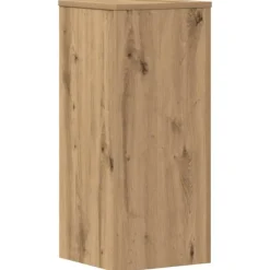 vidaXL plantestativer 2 stk. 30x30x70 cm konstrueret træ egetræsfarvet