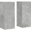 vidaXL plantestativer 2 stk. 30x30x70 cm konstrueret træ betongrå