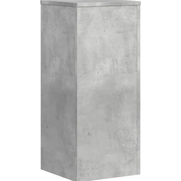 vidaXL plantestativer 2 stk. 30x30x70 cm konstrueret træ betongrå
