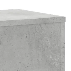 vidaXL plantestativer 2 stk. 30x30x70 cm konstrueret træ betongrå