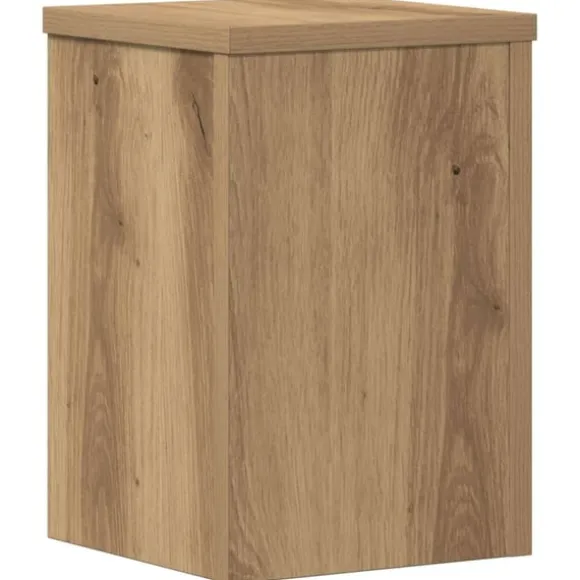 vidaXL plantestativer 2 stk. 20x20x30 cm konstrueret træ egetræsfarvet