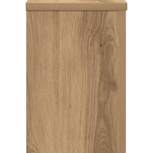 vidaXL plantestativer 2 stk. 20x20x30 cm konstrueret træ egetræsfarvet