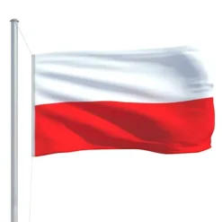 vidaXL polsk flag 90x150 cm - Flag & vimpler