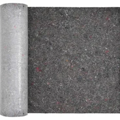 vidaXL Pool Fleece Grå 1 x 50 m Polyester og bomuld
