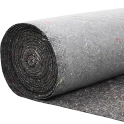 vidaXL Pool Fleece Grå 1 x 50 m Polyester og bomuld