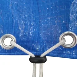 vidaXL poolovertræk 2 stk. 540 cm 90 g/m² PE rundt - Poolovertræk