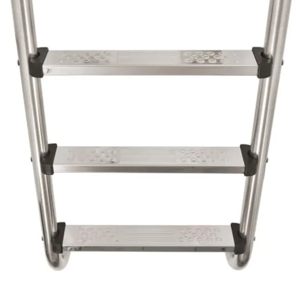 vidaXL poolstige 3 trin rustfrit stål 304 120 cm - Poolstiger