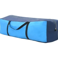 vidaXL pooltelt 590x520x250 cm stof blå - Pool & spa – tilbehør