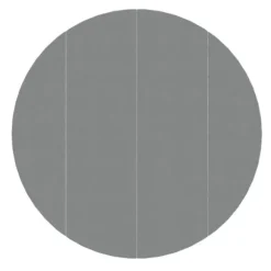 vidaXL poolunderlag Ø458 cm polyester-geotekstil lysegrå - Poolovertræk