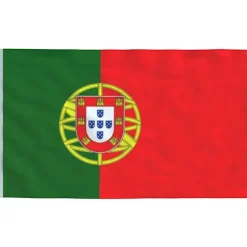 vidaXL Portugals flag 90x150 cm