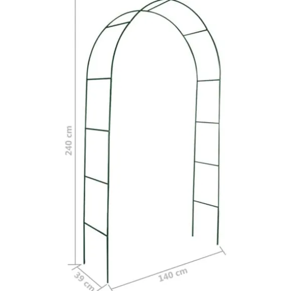 vidaXL rosenbue 2 stk. til klatreplanter - Havebuer, espalierer & pergolaer