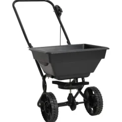 vidaXL saltspreder strøvogn PVC og stål 92 x 46 x 70 cm 15 l