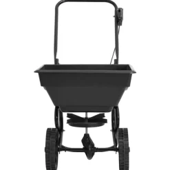 vidaXL saltspreder strøvogn PVC og stål 92 x 46 x 70 cm 15 l