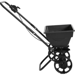 vidaXL saltspreder strøvogn PVC og stål 92 x 46 x 70 cm 15 l