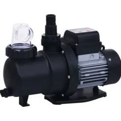 vidaXL sandfilterpumpe med timer 550 W 50 l