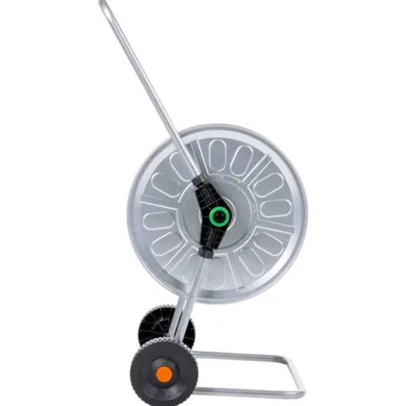 vidaXL slangetromle til 80 m 1/2" eller 50 m 3/4" slange stål - Opbevaring af haveslanger