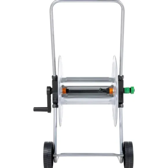 vidaXL slangetromle til 80 m 1/2" eller 50 m 3/4" slange stål - Opbevaring af haveslanger