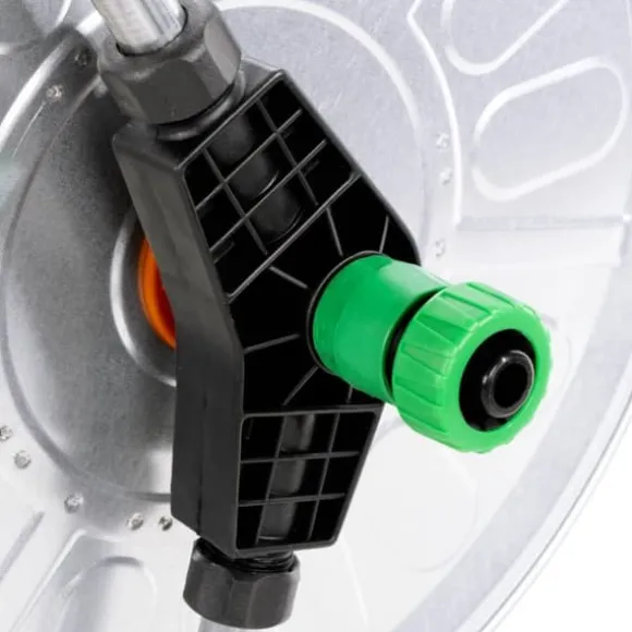 vidaXL slangetromle til 80 m 1/2" eller 50 m 3/4" slange stål - Opbevaring af haveslanger