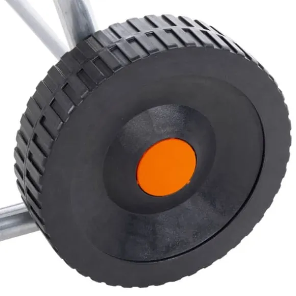 vidaXL slangetromle til 80 m 1/2" eller 50 m 3/4" slange stål - Opbevaring af haveslanger