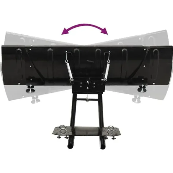 vidaXL sneplov til ATV 150x38 cm sort - Sneskovle