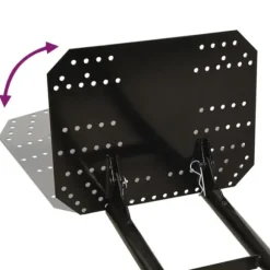 vidaXL sneplov til ATV 150x38 cm sort - Sneskovle