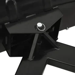 vidaXL sneplov til gaffeltruck 150x38 cm sort - Sneskovle
