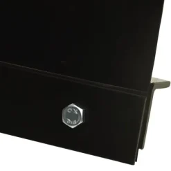 vidaXL snerydder til ATV 115x38 cm sort - Sneskovle