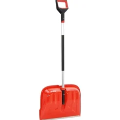 vidaXL sneskovl 136 cm aluminium rød - Sneskovle