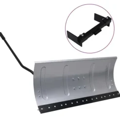 vidaXL sneskovl til græsslåmaskine med adapter 100 cm - Sneskovle