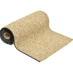 vidaXL stenfolie 500x40 cm naturligt sand - Fontæner & havedamme – tilbehør
