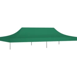 vidaXL tag til festtelt 6x3 m 270 g/m² grøn - Festtelte & havepavilloner – tage
