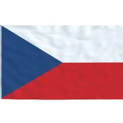 vidaXL tjekkisk flag 90x150 cm