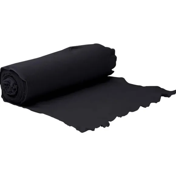 vidaXL ukrudtsdug 1x50 m polyesterfibre sort