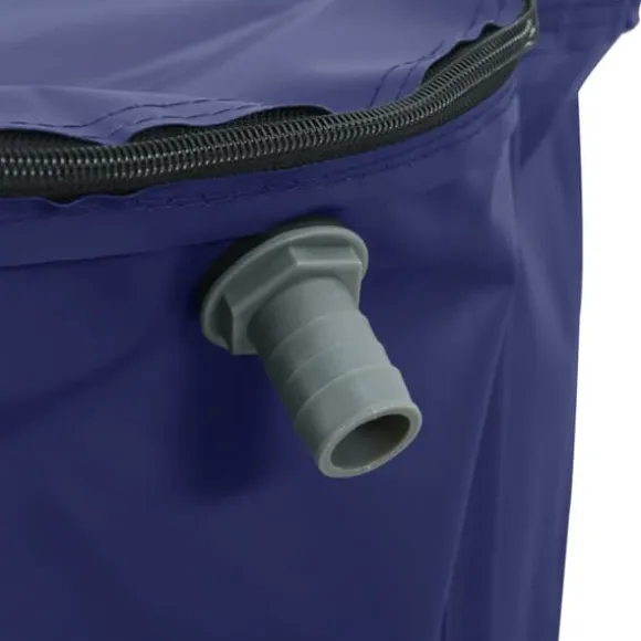 vidaXL vandtank med hane sammenfoldelig 1000 l PVC - Vandingsartikler